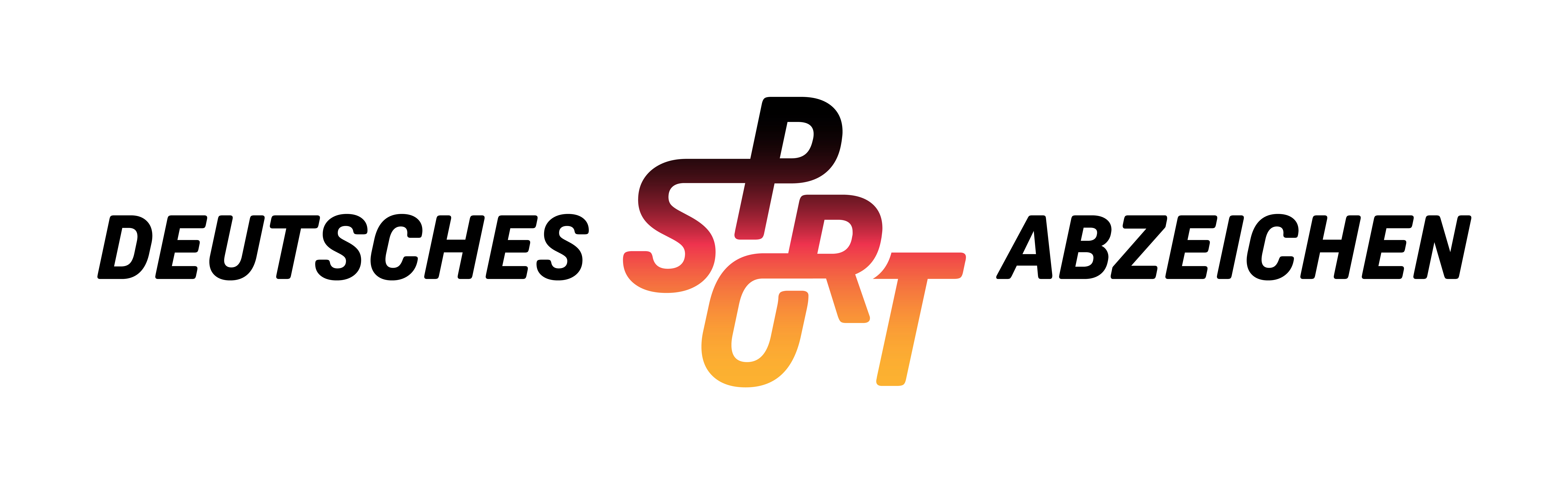 DOSB Deutsches Sportabzeichen Logo Quer RGB Bunt